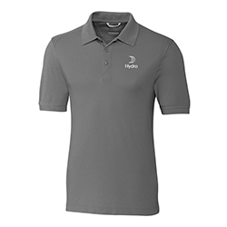 MENS ADVANTAGE TRI BLEND PIQUE POLO