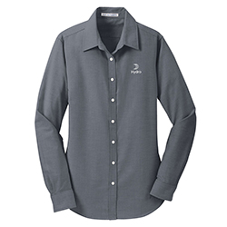 LADIES PORT AUTHORITY SUPERPRO OXFORD SHIRT